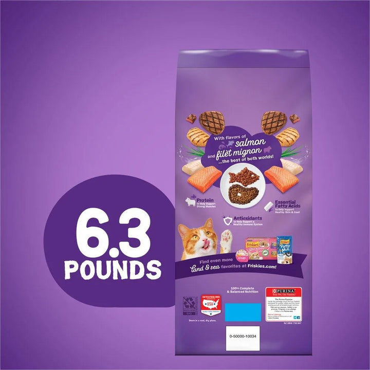 Dry Cat Food Surfin Turfin Favorites 6.3lb Bag - themiraclebrands.com