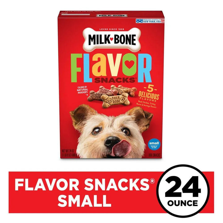 Flavor Snacks Small Dog Biscuits 24 Oz - themiraclebrands.com