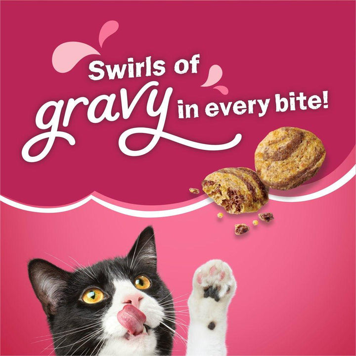 Gravy Swirlers Cat Food Chicken Salmon 16lb Bag - themiraclebrands.com