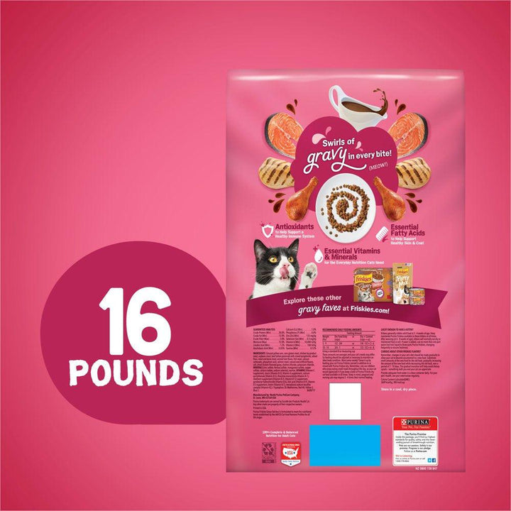 Gravy Swirlers Cat Food Chicken Salmon 16lb Bag - themiraclebrands.com