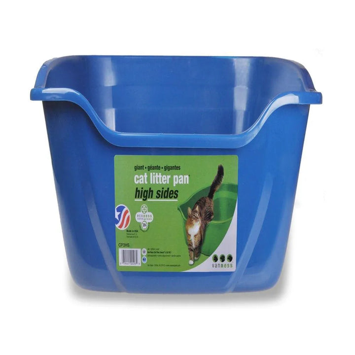 High Sided Cat Litter Box, Giant, Color May Vary - themiraclebrands.com
