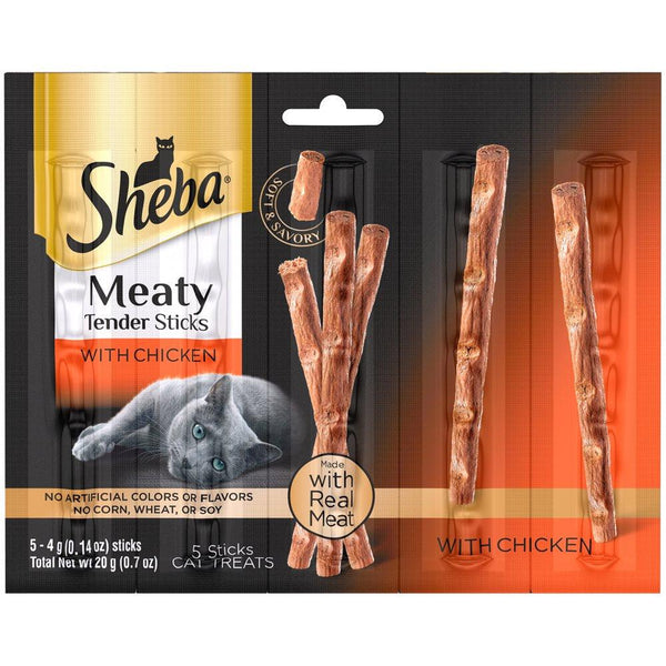 Meaty Tender Sticks Chicken Cat Treats 0.7 Oz - themiraclebrands.com