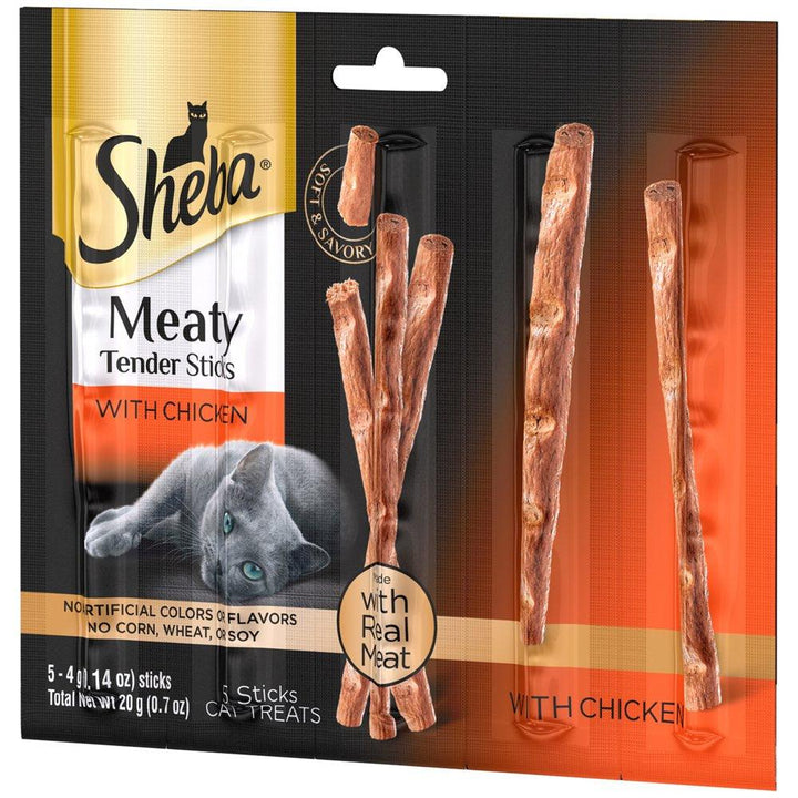 Meaty Tender Sticks Chicken Cat Treats 0.7 Oz - themiraclebrands.com