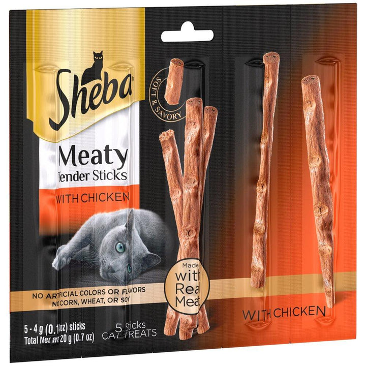 Meaty Tender Sticks Chicken Cat Treats 0.7 Oz - themiraclebrands.com