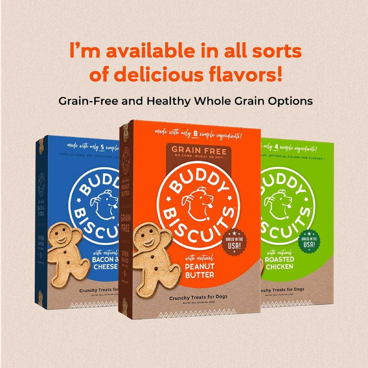 Oven Baked Peanut Butter Dog Treats 16 Oz - themiraclebrands.com