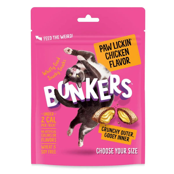 Paw Lickin' Chicken Flavor Cat Treats 3 Oz - themiraclebrands.com