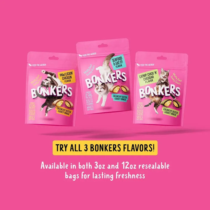 Paw Lickin' Chicken Flavor Cat Treats 3 Oz - themiraclebrands.com