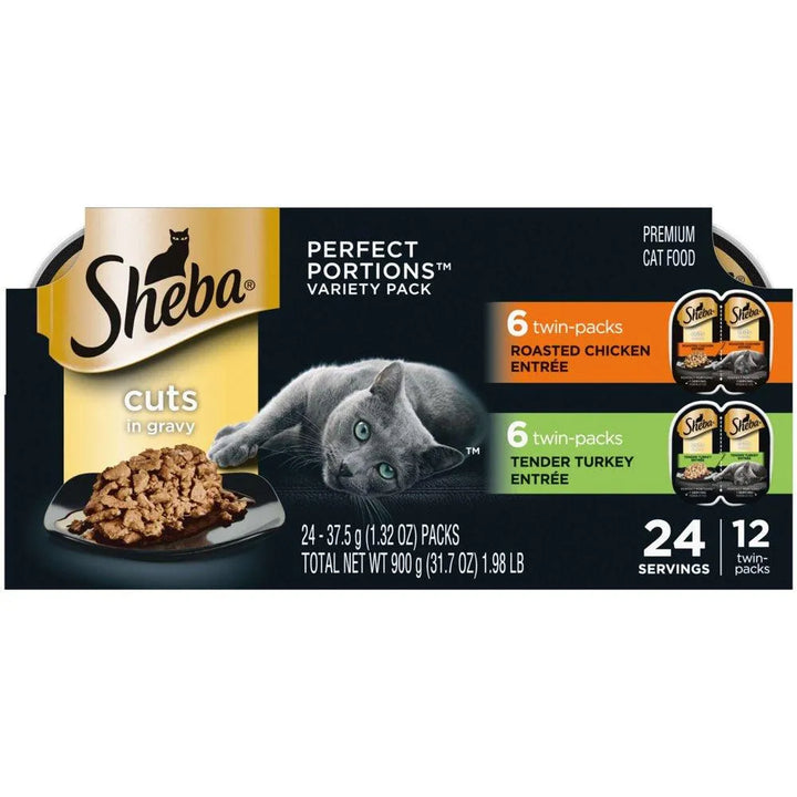 Perfect Portions Wet Cat Food Variety 12 Pack - themiraclebrands.com