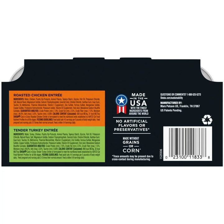 Perfect Portions Wet Cat Food Variety 12 Pack - themiraclebrands.com