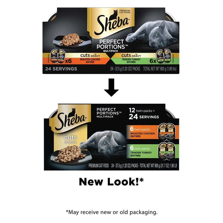 Perfect Portions Wet Cat Food Variety 12 Pack - themiraclebrands.com