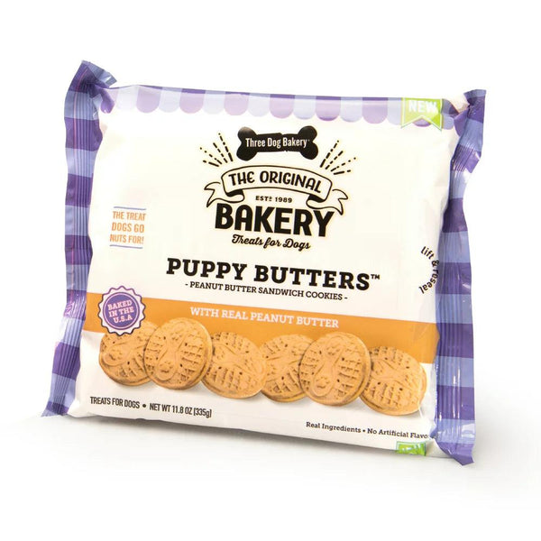 Puppy Butters Peanut Butter Cookies 11.8 Oz - themiraclebrands.com