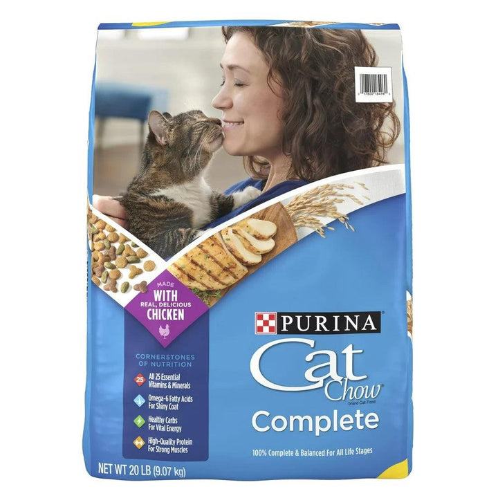 Purina Complete Dry Cat Food, 20 Lb Bag - themiraclebrands.com