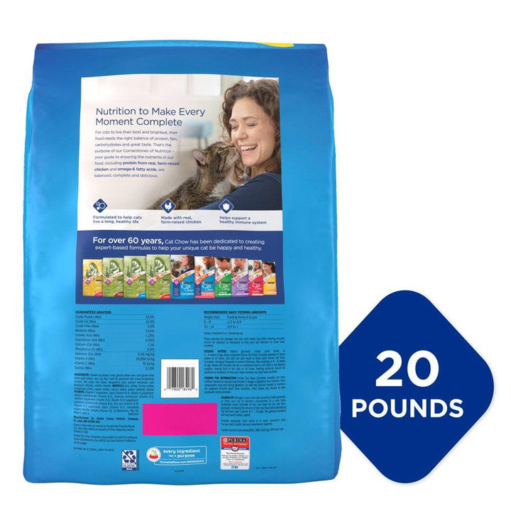 Purina Complete Dry Cat Food, 20 Lb Bag - themiraclebrands.com