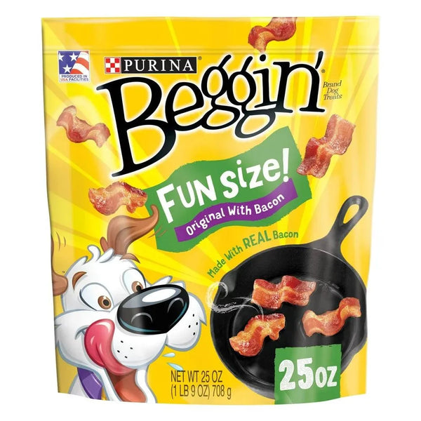 Purina Dog Treats Fun Size Bacon 25 Oz - themiraclebrands.com