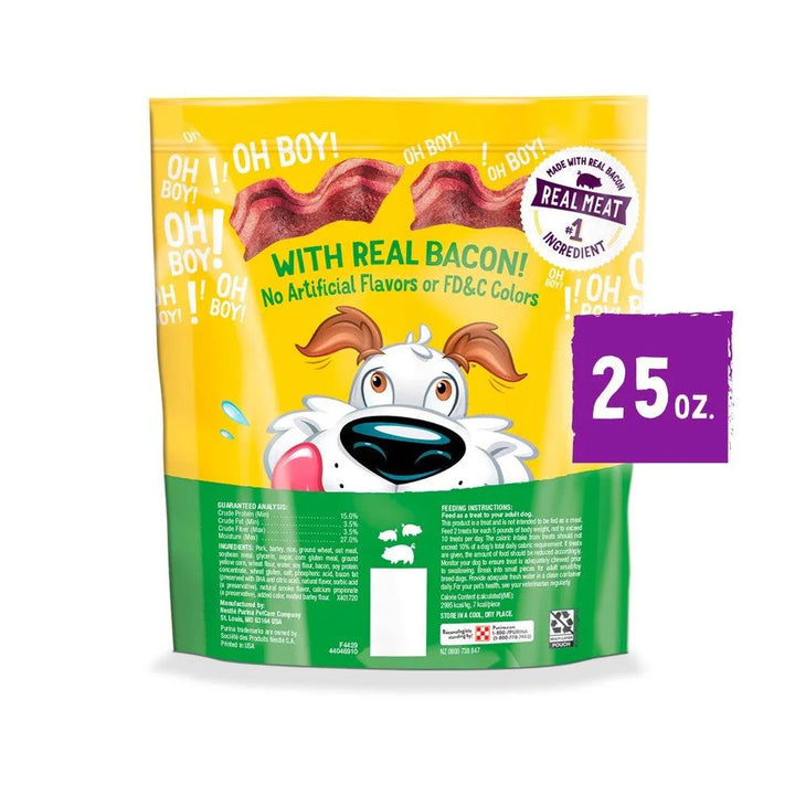 Purina Dog Treats Fun Size Bacon 25 Oz - themiraclebrands.com