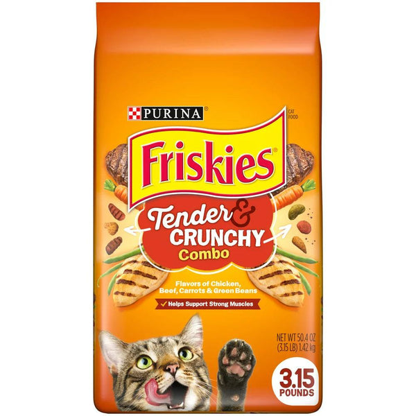 Purina Dry Cat Food Tender Crunchy 3.15 Lb - themiraclebrands.com