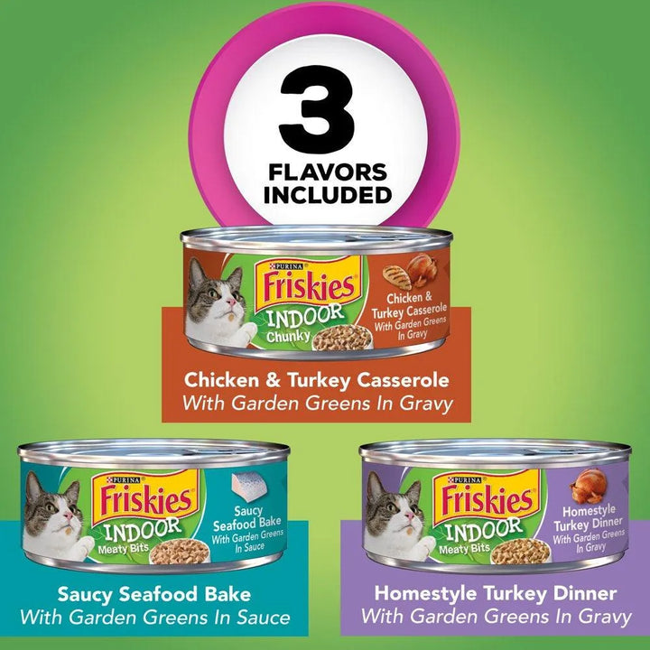 Purina Indoor Wet Cat Food Variety 24 Pack - themiraclebrands.com