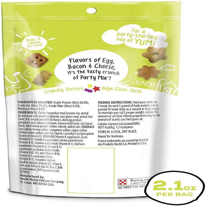 Purina Party Mix Morning Munch Cat Treats - themiraclebrands.com