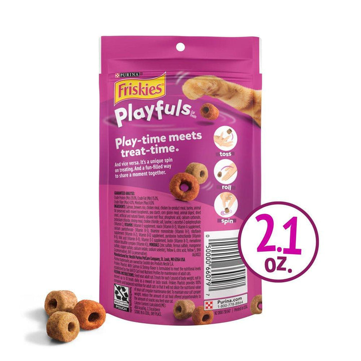 Purina Playfuls Salmon Shrimp Cat Treats - themiraclebrands.com