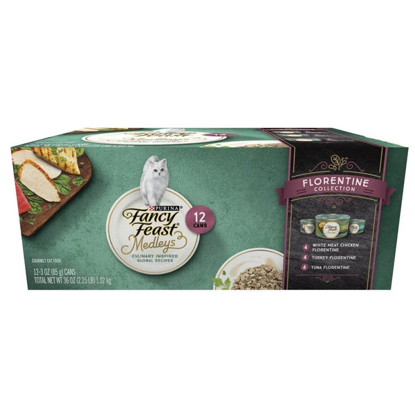 Purina Wet Cat Food Medleys Florentine Variety - themiraclebrands.com