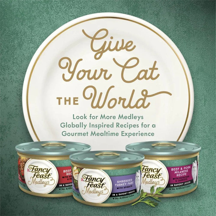 Purina Wet Cat Food Medleys Florentine Variety - themiraclebrands.com