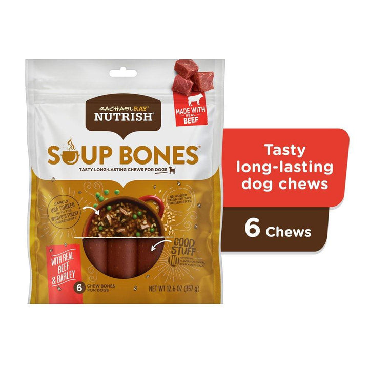 Rachael Ray Soup Bones Dog Chews 6 Chews - themiraclebrands.com