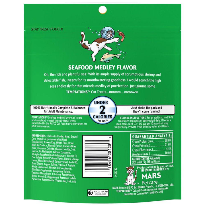 Seafood Medley Cat Treats 6.3 Oz - themiraclebrands.com