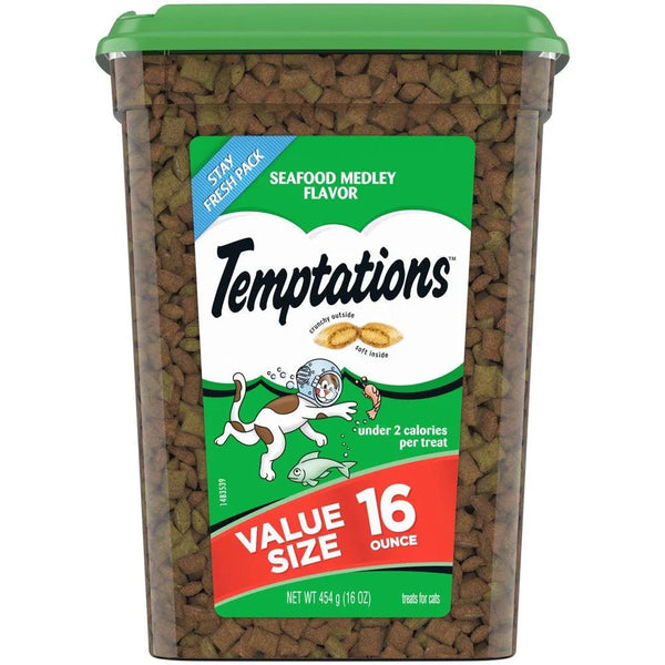 Seafood Medley Flavor Cat Treats 16 Oz - themiraclebrands.com