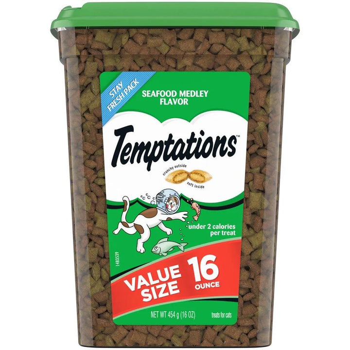 Seafood Medley Flavor Cat Treats 16 Oz - themiraclebrands.com