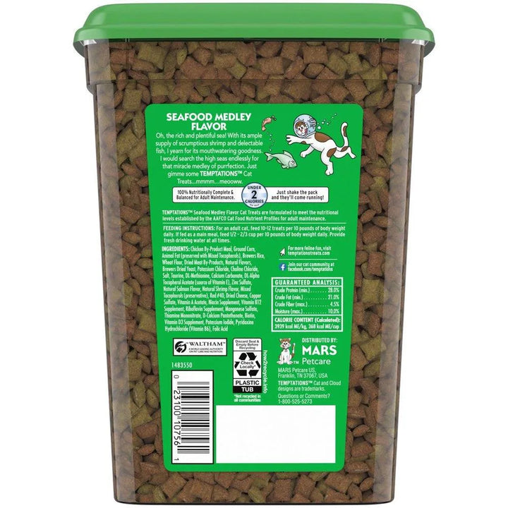 Seafood Medley Flavor Cat Treats 16 Oz - themiraclebrands.com