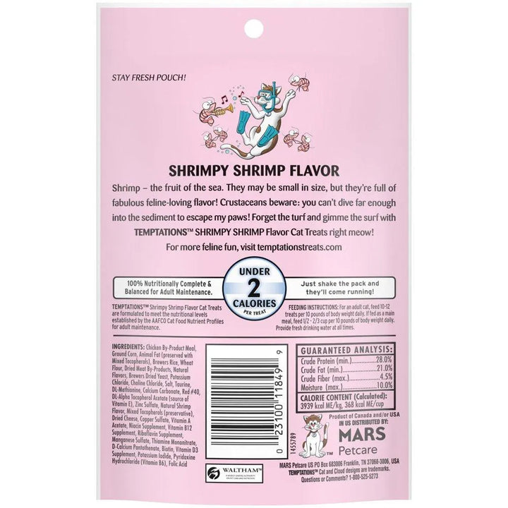Shrimpy Shrimp Flavor Cat Treats 3 Oz - themiraclebrands.com