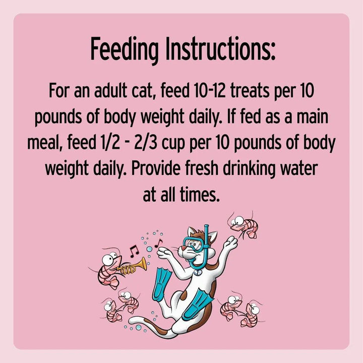 Shrimpy Shrimp Flavor Cat Treats 3 Oz - themiraclebrands.com