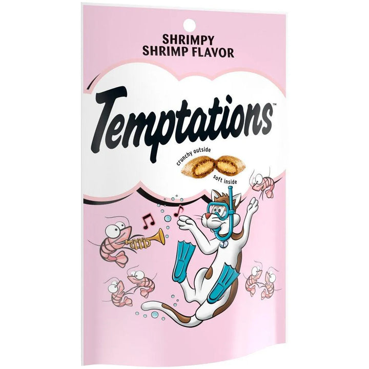 Shrimpy Shrimp Flavor Cat Treats 3 Oz - themiraclebrands.com