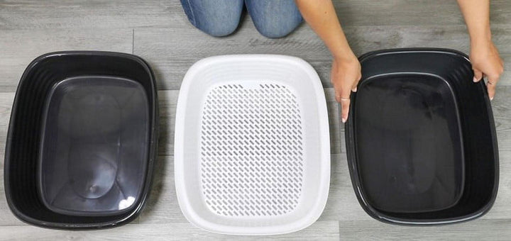 Sifting Cat Litter Box Black - themiraclebrands.com