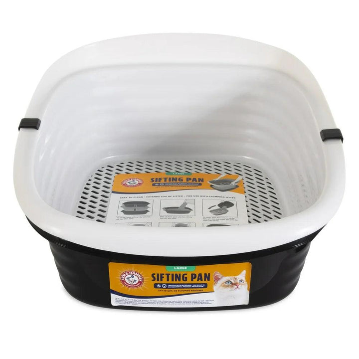 Sifting Cat Litter Box White - themiraclebrands.com