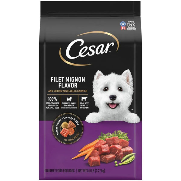 Small Breed Filet Mignon Flavor Dog Food 5 Lb - themiraclebrands.com
