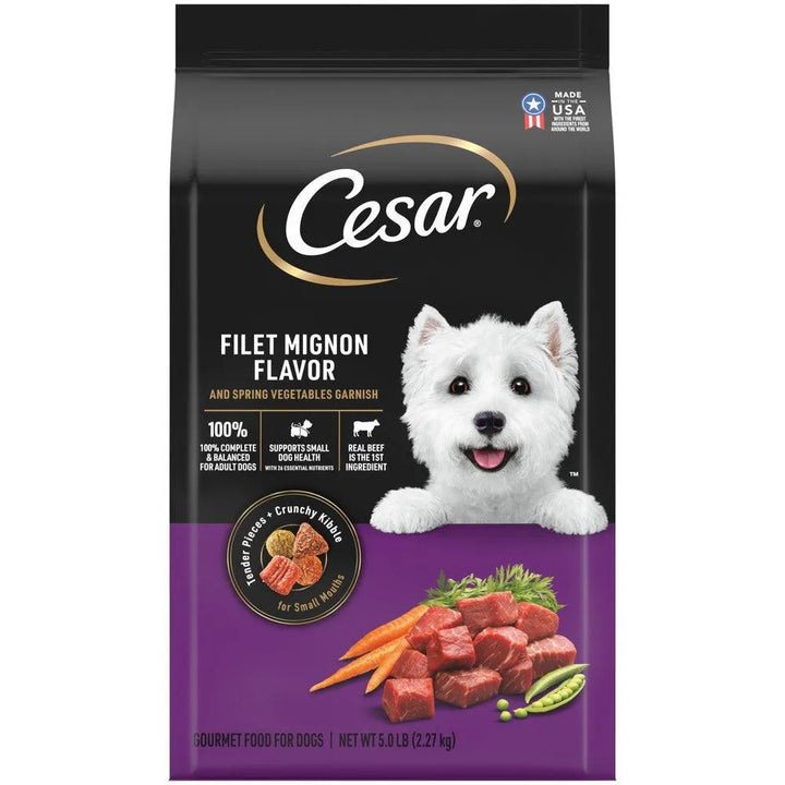 Small Breed Filet Mignon Flavor Dog Food 5 Lb - themiraclebrands.com