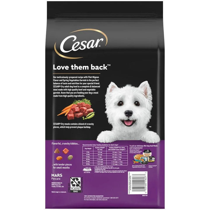 Small Breed Filet Mignon Flavor Dog Food 5 Lb - themiraclebrands.com