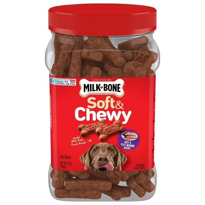 Soft Chewy Dog Treats Beef Filet Mignon Recipe 25 Oz - themiraclebrands.com