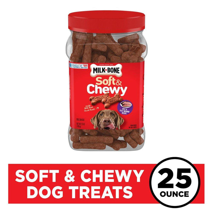 Soft Chewy Dog Treats Beef Filet Mignon Recipe 25 Oz - themiraclebrands.com