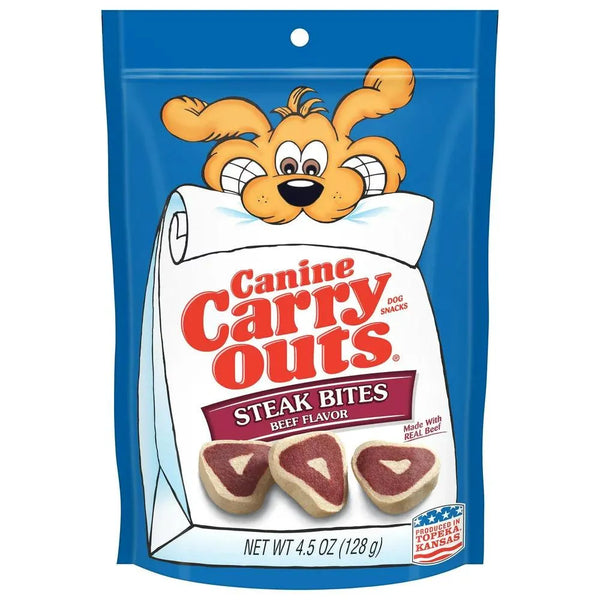 Steak Bites Beef Flavor Dog Treats 4.5 Oz - themiraclebrands.com