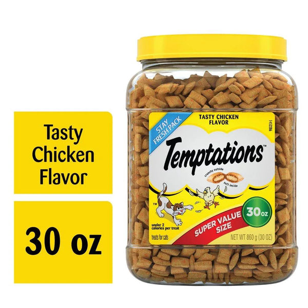 Tasty Chicken Flavor Cat Treats 30 Oz - themiraclebrands.com