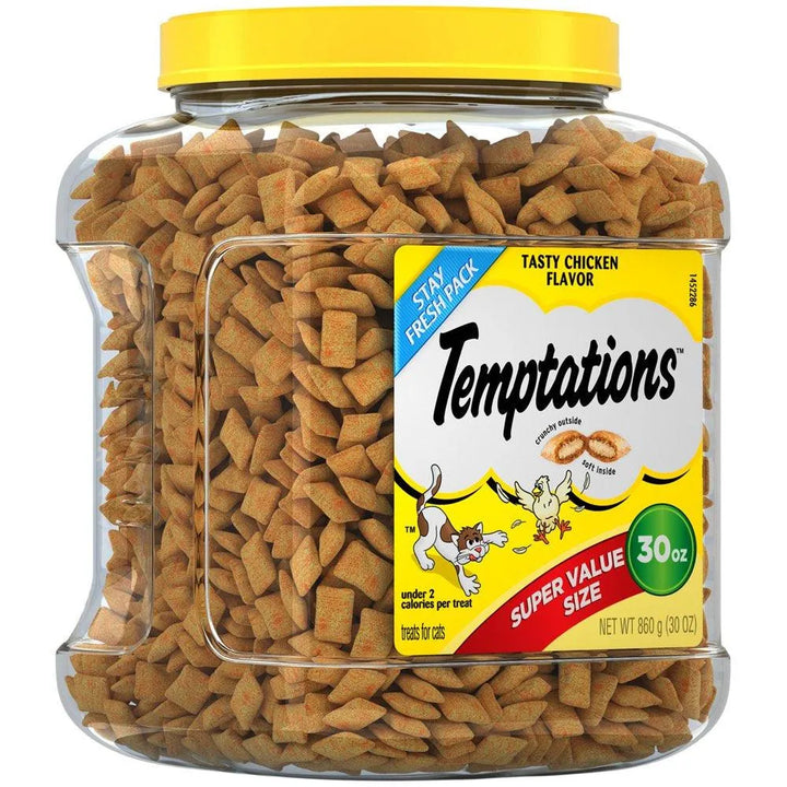 Tasty Chicken Flavor Cat Treats 30 Oz - themiraclebrands.com