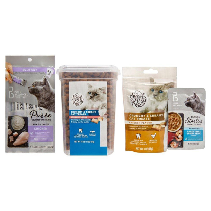 Tuna Salmon Crunchy Cat Treats 16 Oz - themiraclebrands.com