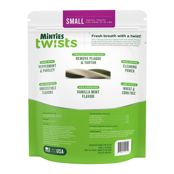 Twists Dog Dental Treats Small Dogs 24 Oz - themiraclebrands.com