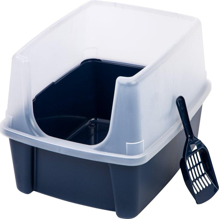 USA Open-Top Cat Litter Box Navy - themiraclebrands.com