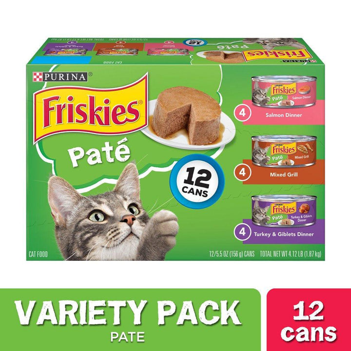 Wet Cat Food Variety Pack Salmon Turkey Grilled - themiraclebrands.com