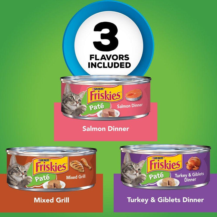 Wet Cat Food Variety Pack Salmon Turkey Grilled - themiraclebrands.com